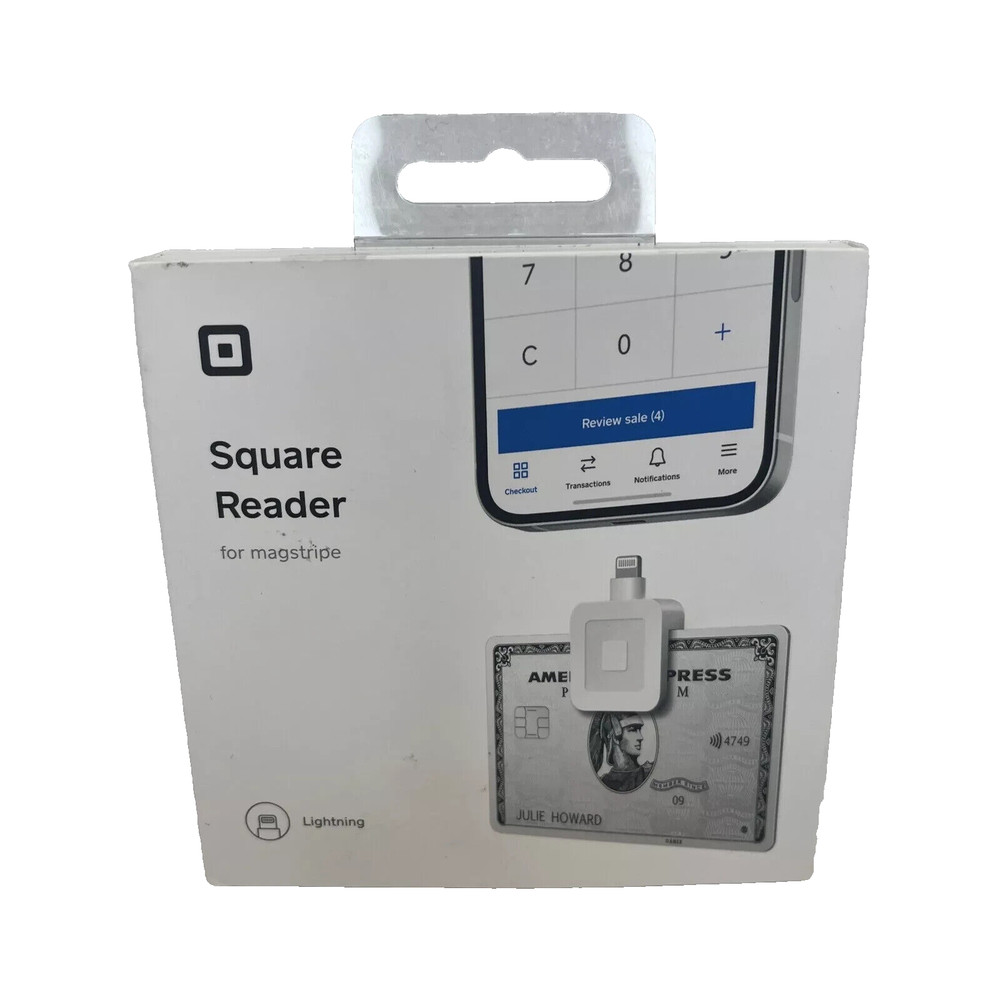 Square Reader for magstripe (with Lightning connector) - NEW SEALED !!!