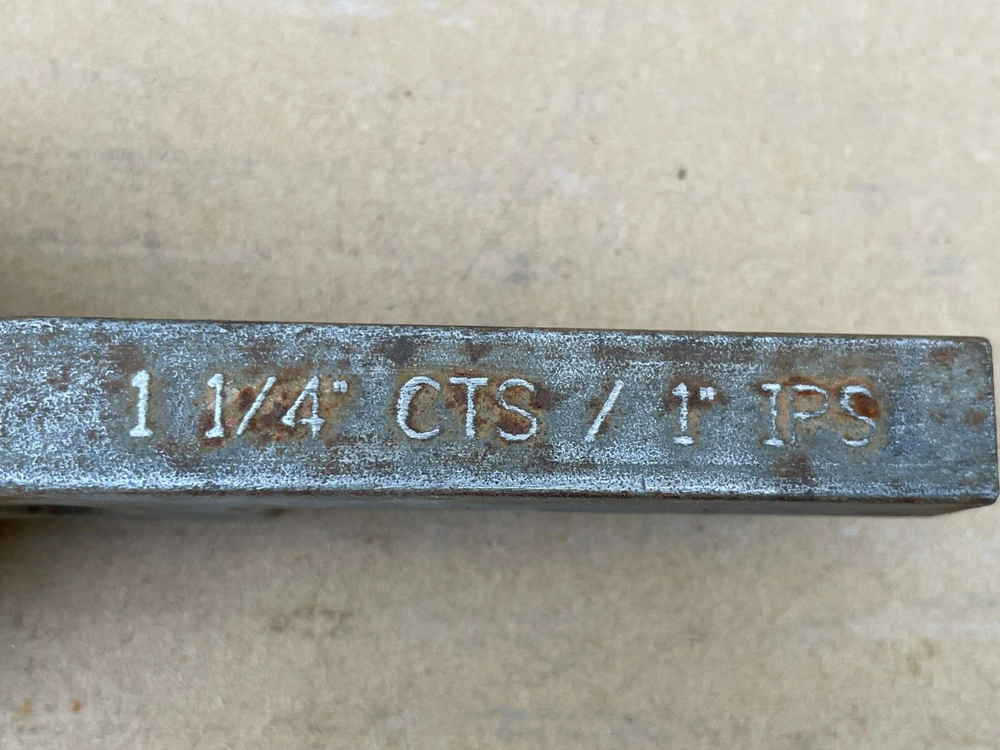 LOKRING DIE TOOL, SIZE, 1-1/4" CTS / 1" IPS