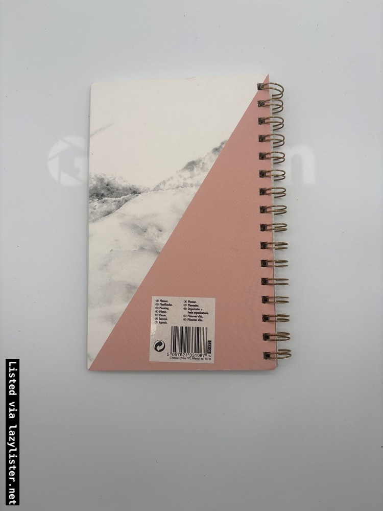 Work/Home/Play Spiral Bound Planner - Goal Setting & Reflection Notebook