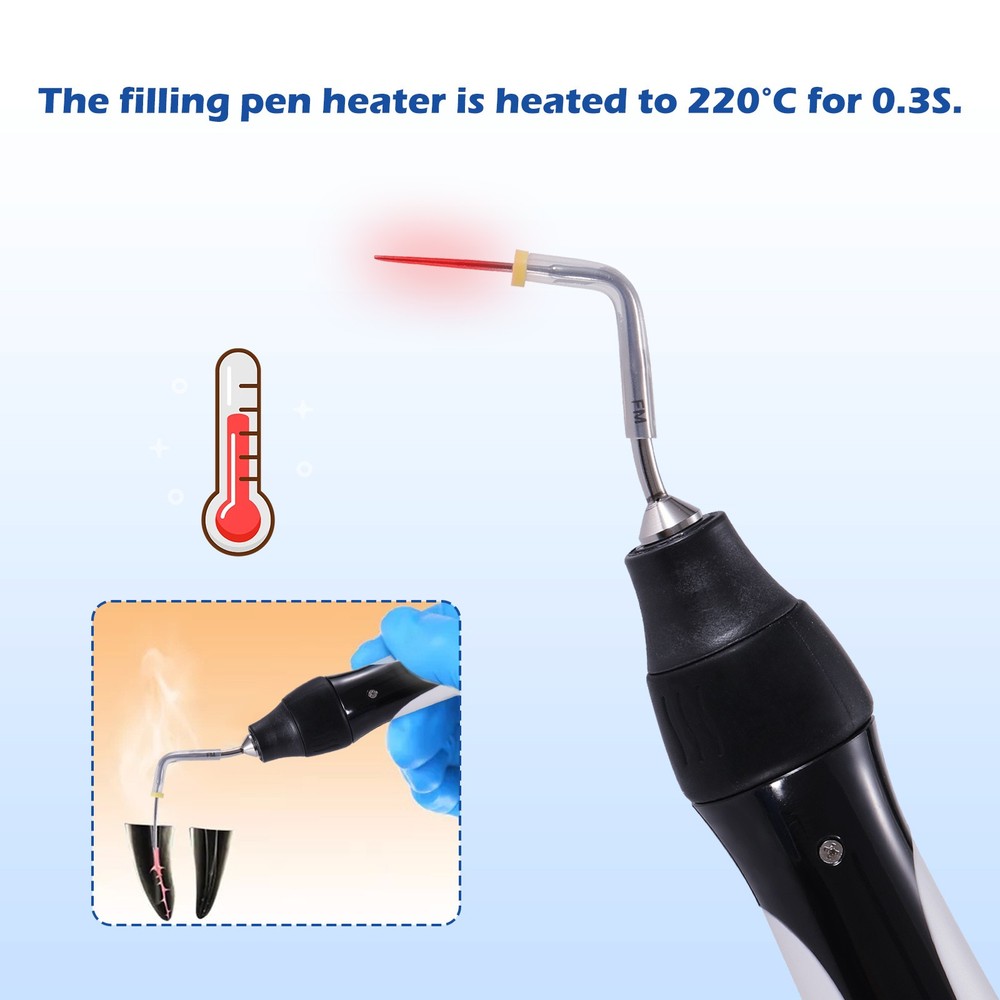 Cordless Root Canal Obturator - Gutta Percha Obturation System Full Kit