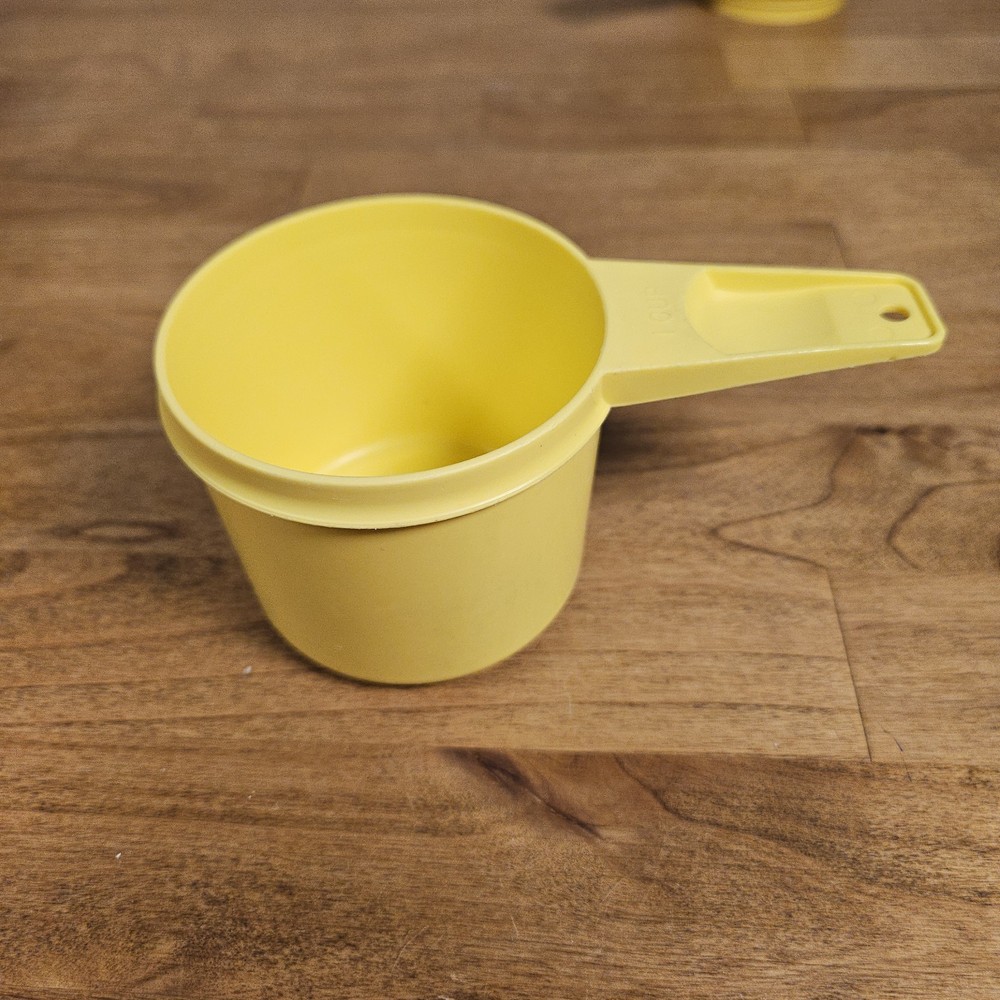 Vintage Tupperware Yellow Measuring Cup 1 CUP Replacement