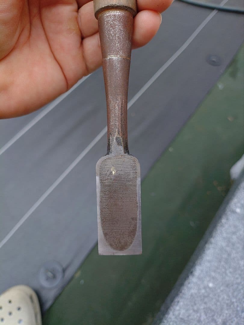 Chisel Nomi Japanese Carpenter Tool Hand Tool Used Scratches Dirty In Box