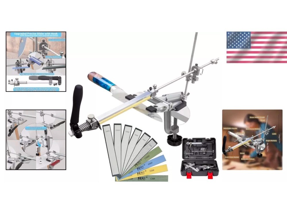 Multi-Functional RX-009 Knife Sharpener - Perfect for All Knife Types & Styles