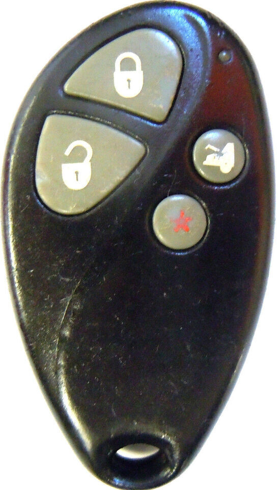 CodeAlarm Car Starter Keyless Entry Remote Fob ELVATDB DIYTX Red LED 4 Button