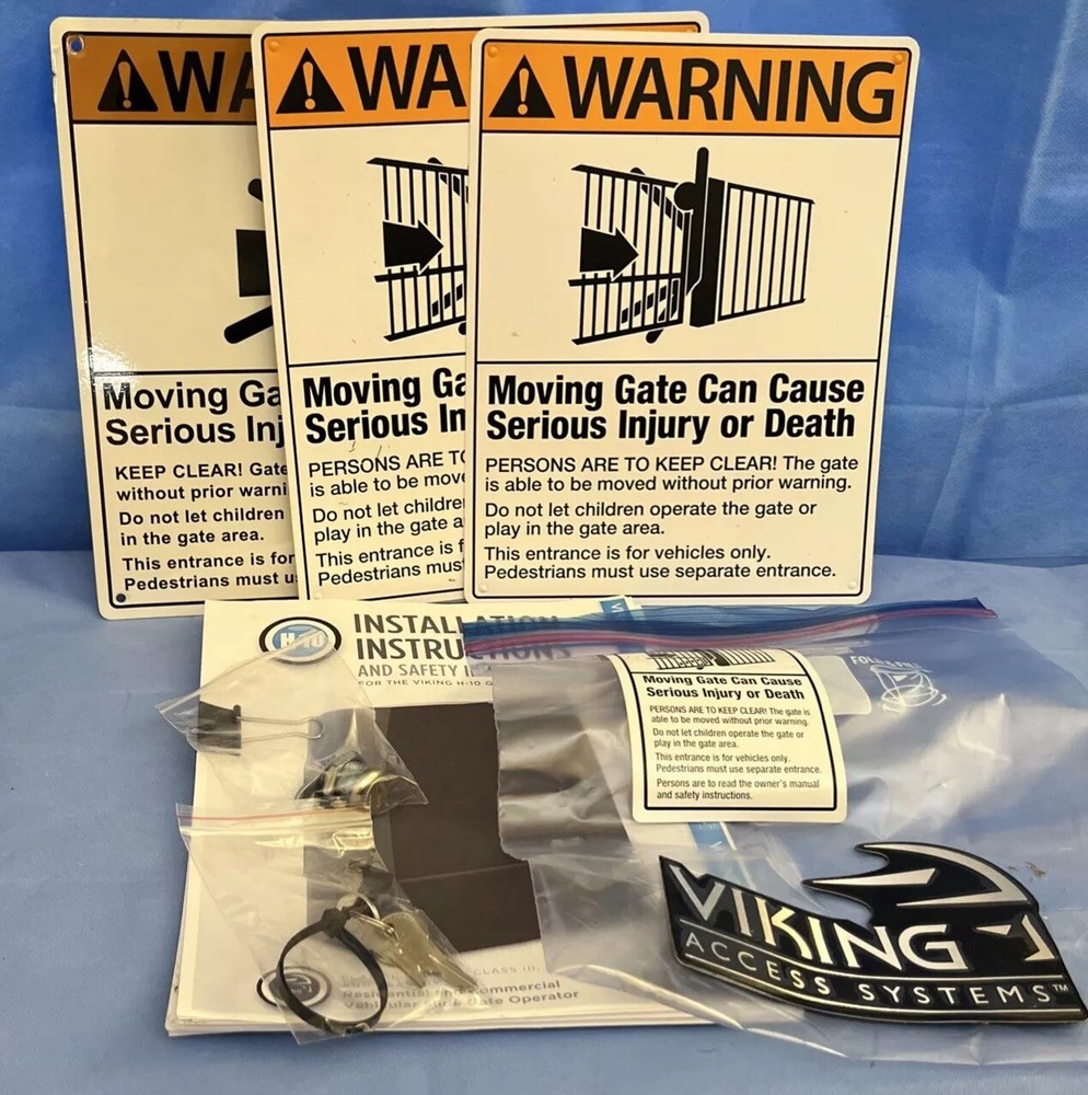 VIKING ACCESS SYSTEM CONTROLLER COVER ONLY WITH SIGNS AND LOCK QTY 1