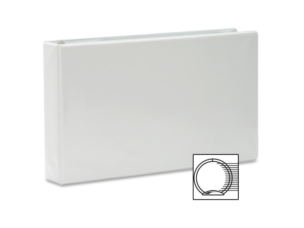 Business Source Reference Binder 11"x17" 3" White 45102