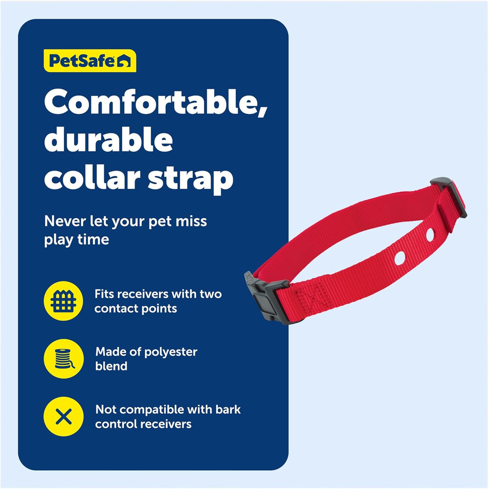 Petsafe Replacement Collar Strap with 2 Holes - Adjustable Design for In-Ground