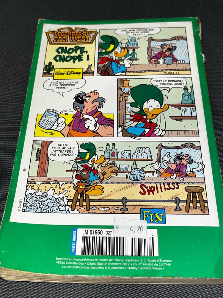 mickey parade geant annee 2012 - N° 327 Rare