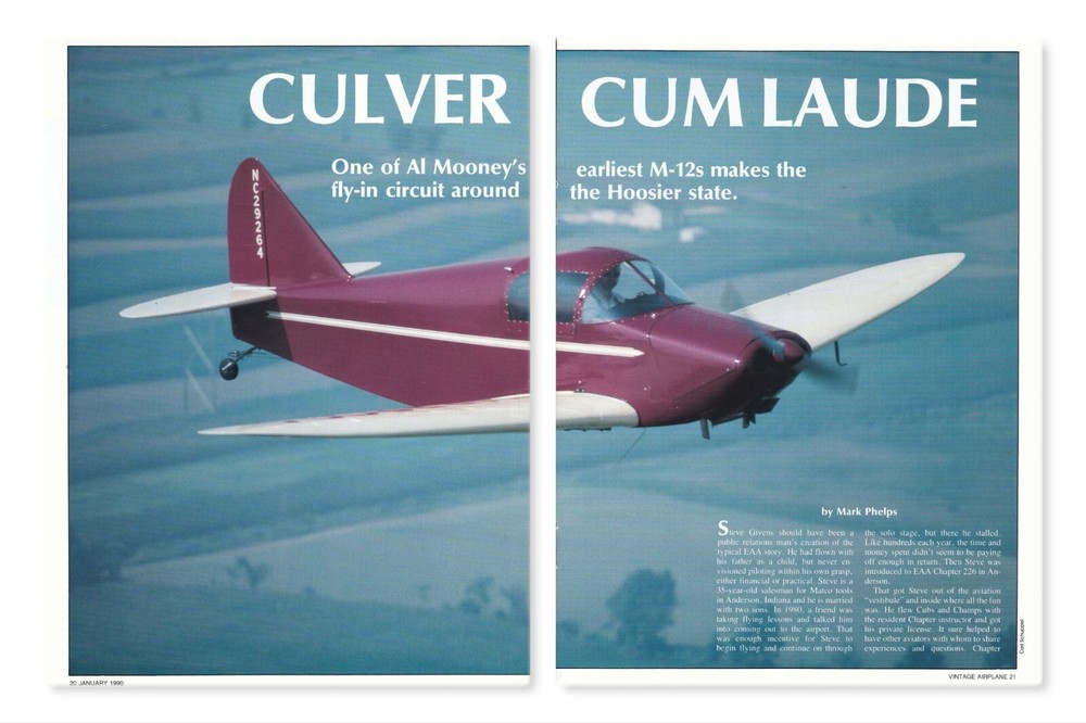 Culver Aircraft Report 7/17/2024x