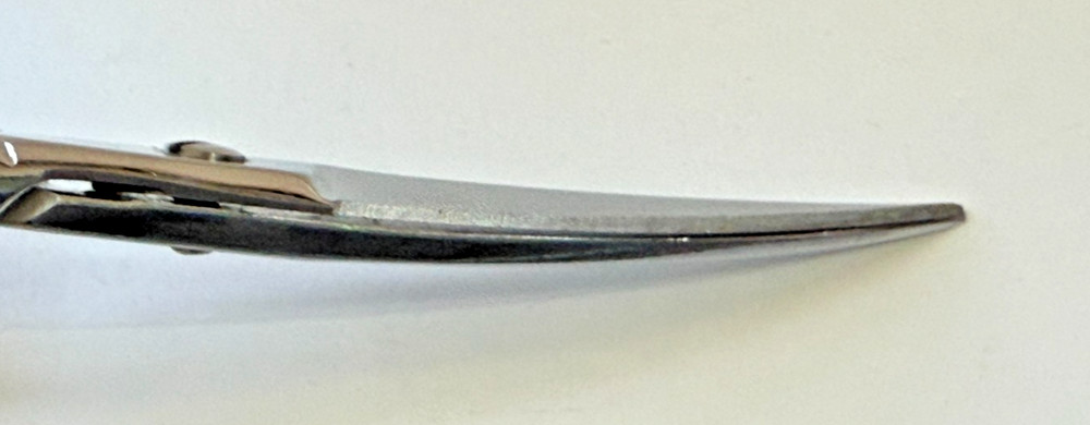 Gingher italy 4" Curved Scissors with sheath Excellent sharp