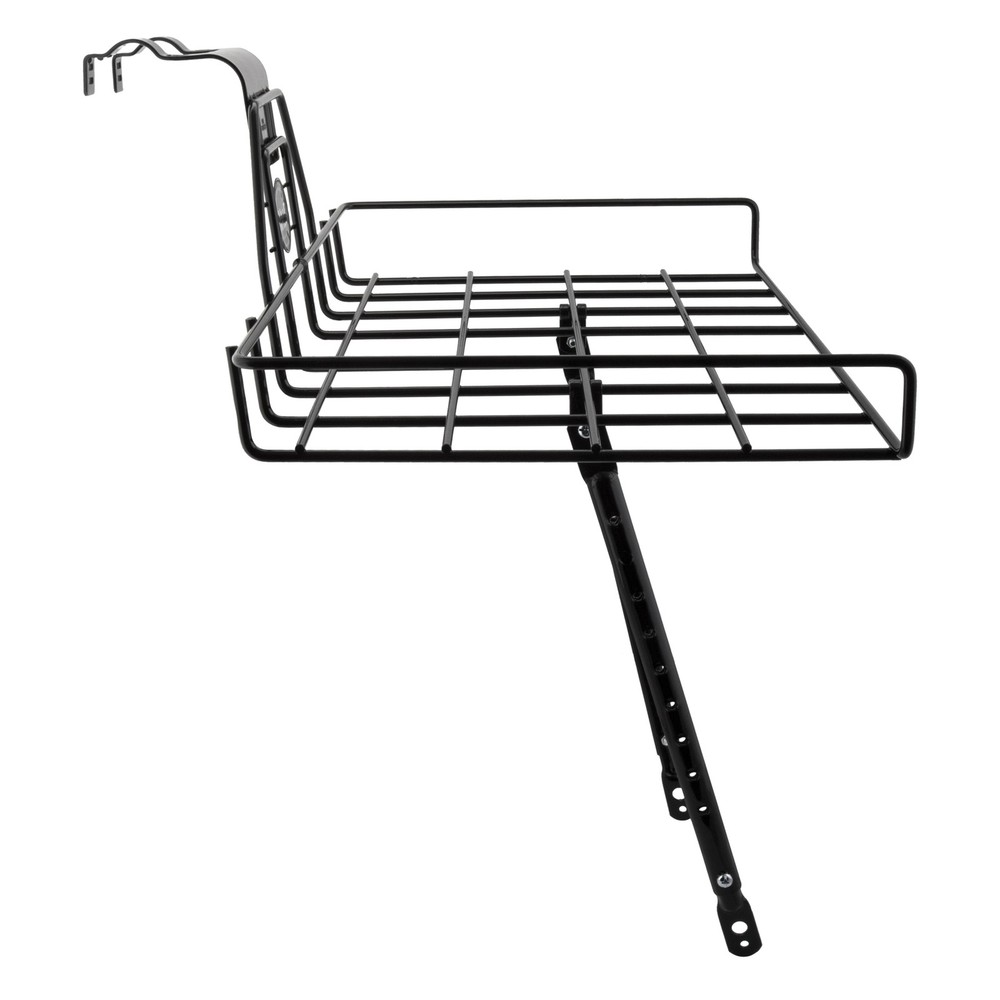 Wald 257 Ewald's Multi-Fit Front Rack: Gloss Black