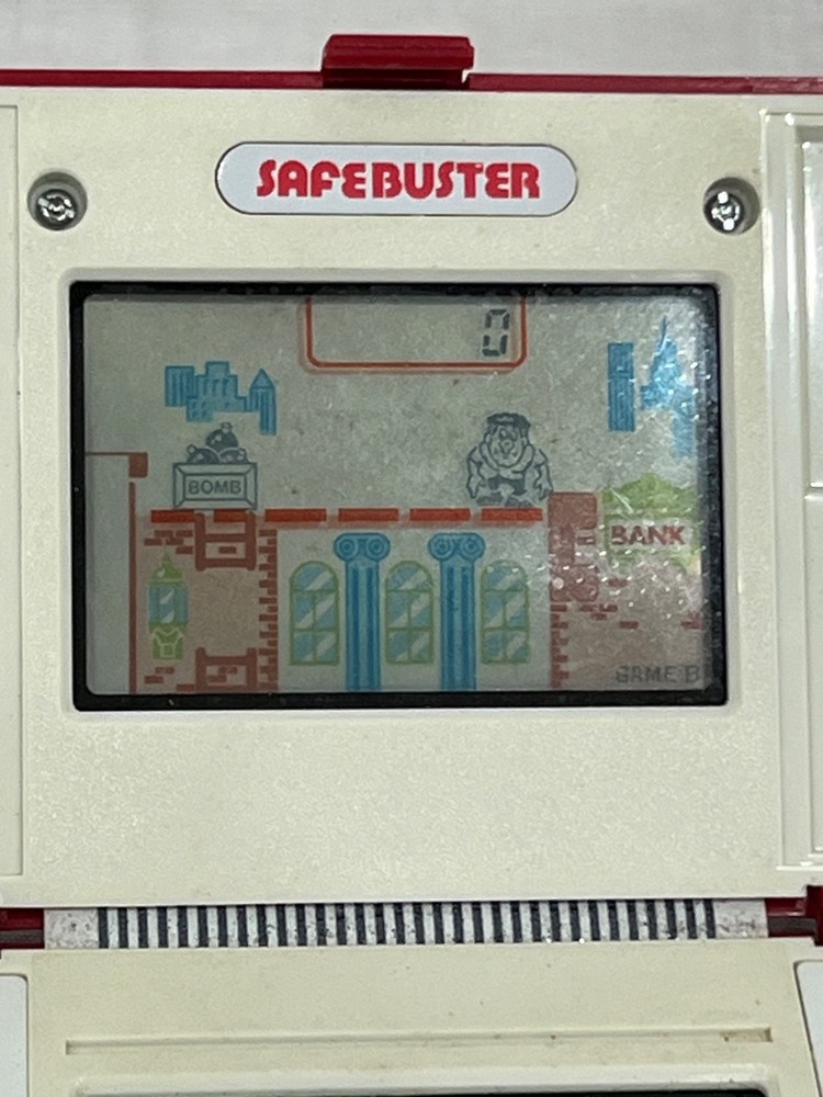 1988 Nintendo Game&Watch SAFE BUSTER Multi Screen working Condition