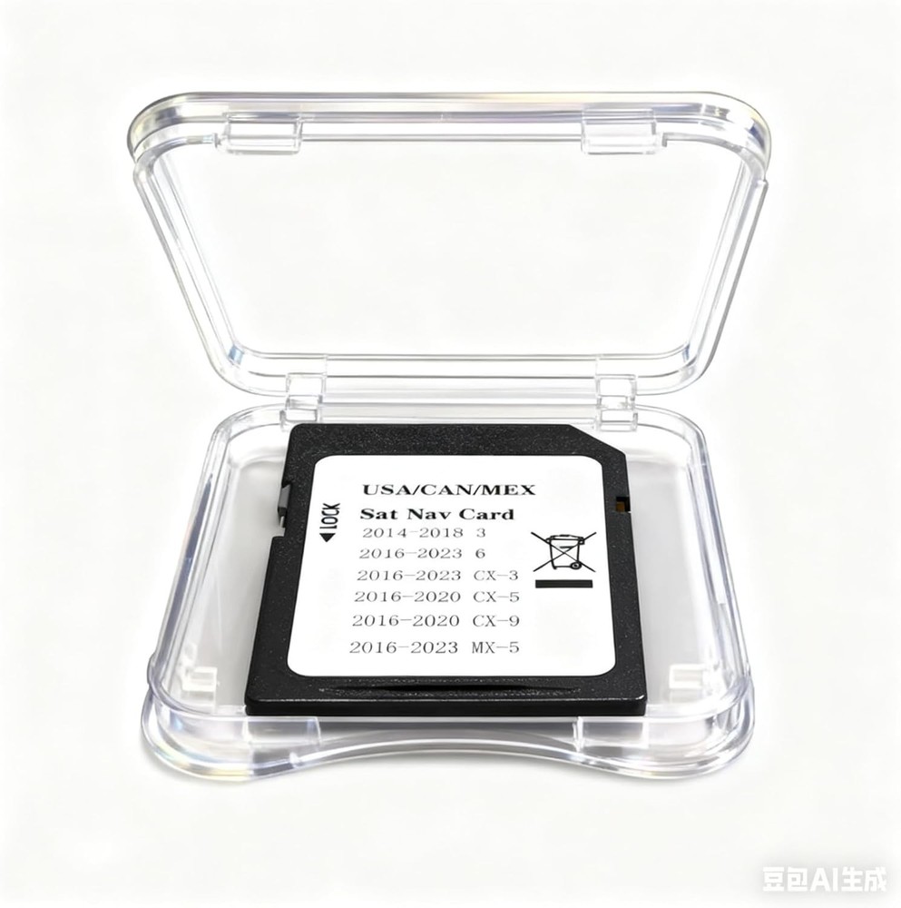 Upgraded Navigation SD Card with Latest Maps Version Compatible with 3 6 CX-3 CX