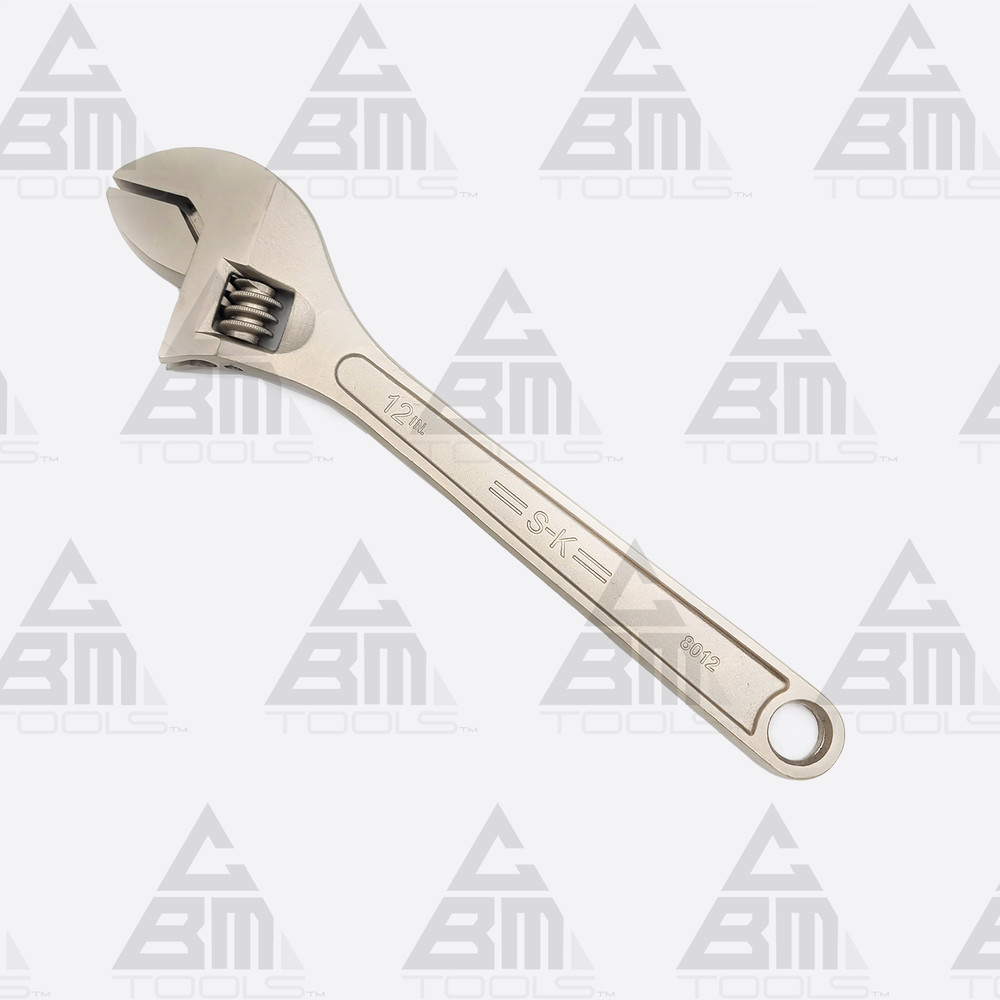 SK Hand Tools 8012 12" Adjustable Wrench
