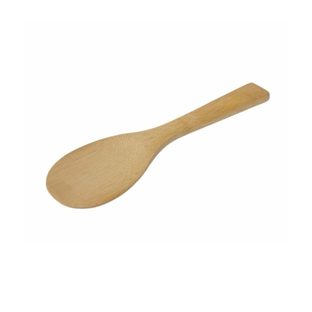 9" Bamboo Rice Scoop Paddle for Making Sushi, Mashed Potato