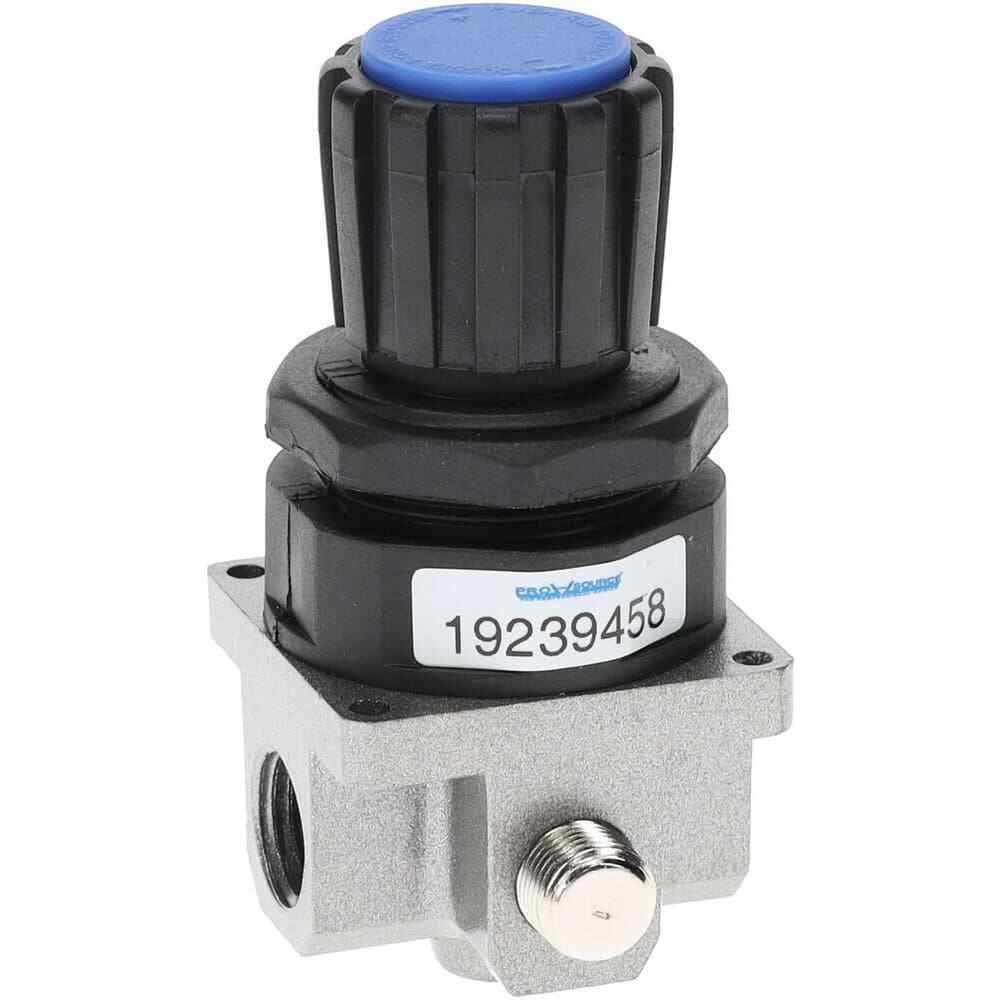 PRO SOURCE Compact Compressed Air Regulator: 1/4" NPT, 170 Max psi, 54.7 CFM