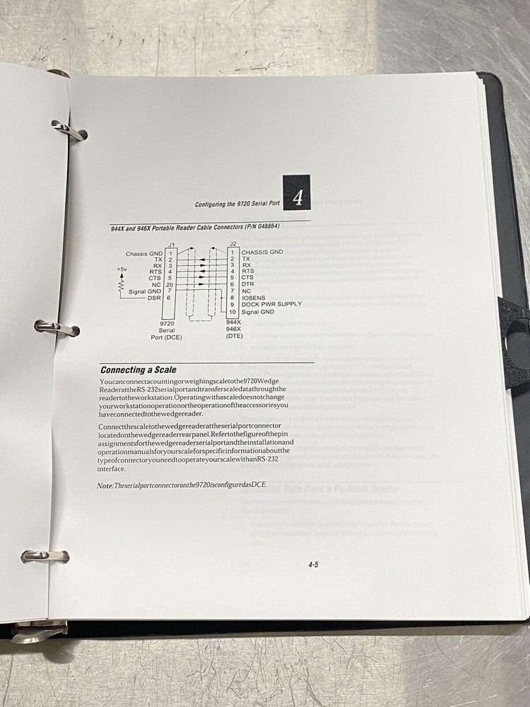 Intermec Technologies 9710 9720 Wedge Reader - Users Guide / Instruction Manual