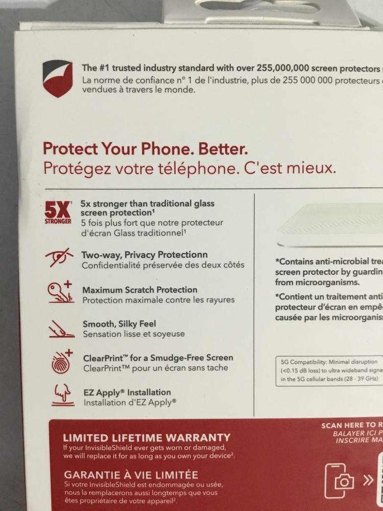 ZAGG Privacy Screen Protector for iPhone 14 Pro/Plus/Max&13 Pro Max