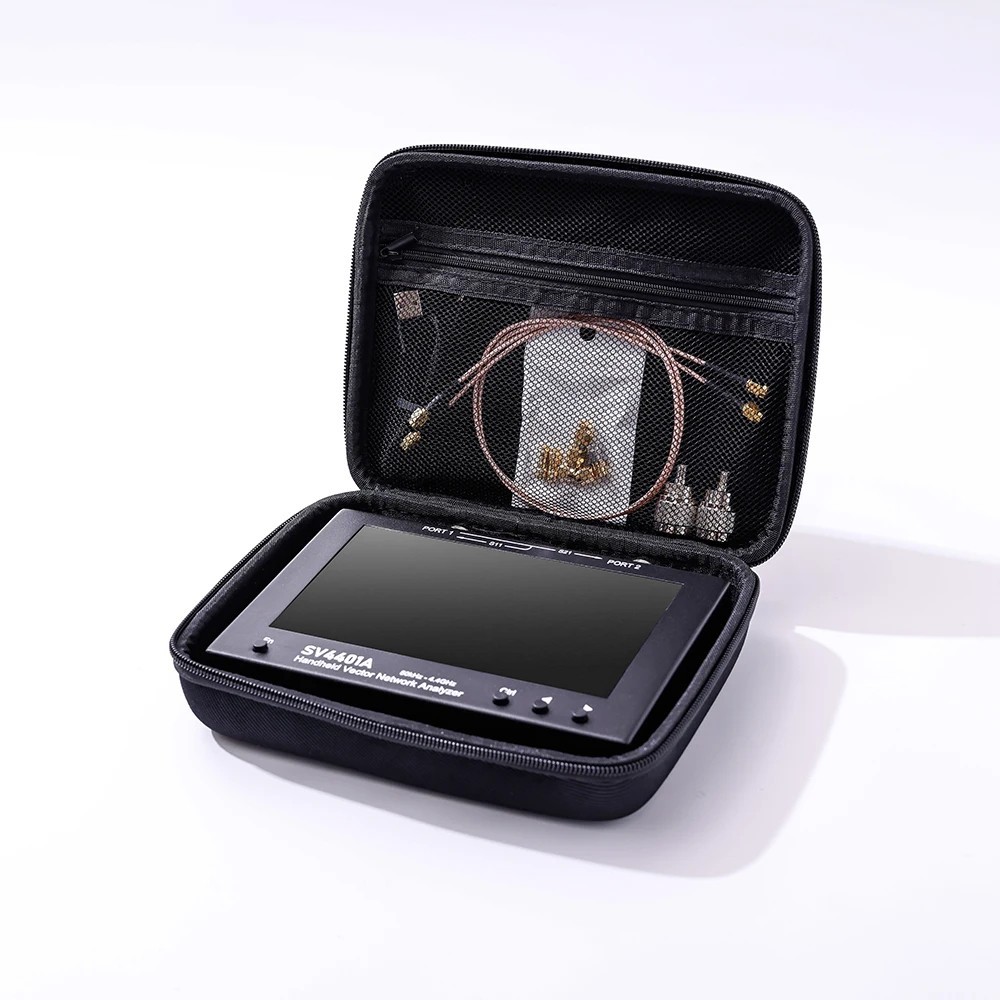 HTOOL SV4401A 50KHz-4.4GHz Vector Network Analyzer 100dB Dynamic VNA 7-inch