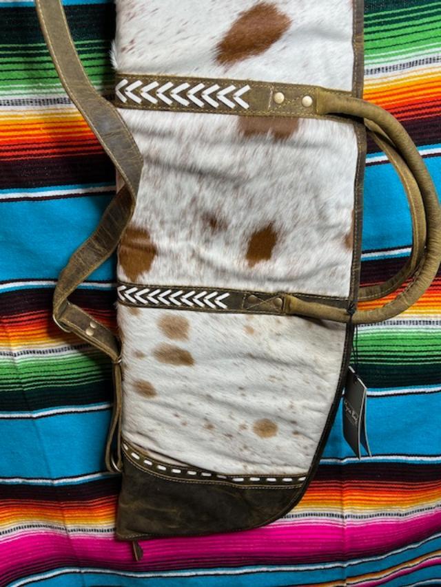 MYRA ~ LEATHER ~ COWHIDE ~ SOFT ~ RIFLE ~ STORAGE ~ CASE