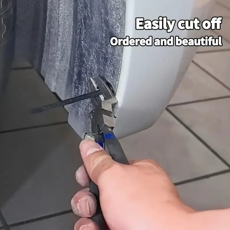 100pcs Heavy Duty Nylon Cable Ties UV Resistant Strong Zip Ties Set Self Locking