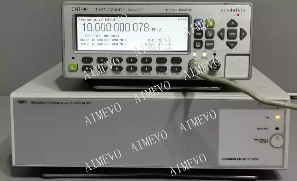 1PCS pendulum 6689 frequency reference standard clock