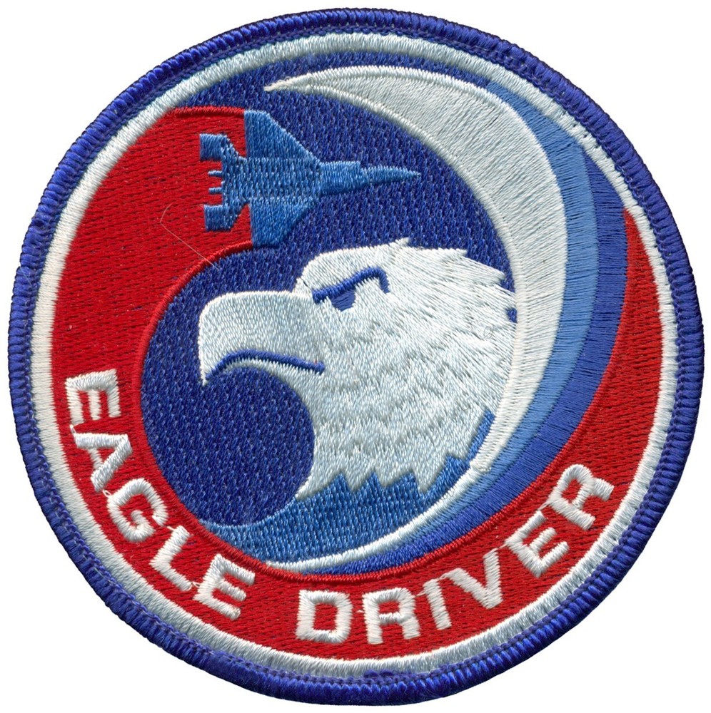 USAF F-15 EAGLE DRIVER PATCH