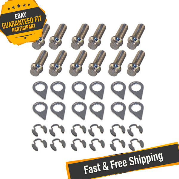 Stage 8 8931 Header Bolt Kit (12pt) for Small Block Chevrolet