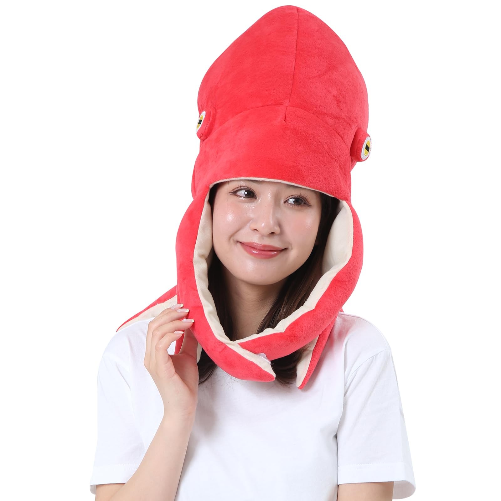 Kigurumi Deluxe Cap Hat Animal Octopus Plush Funny Costume Headwear