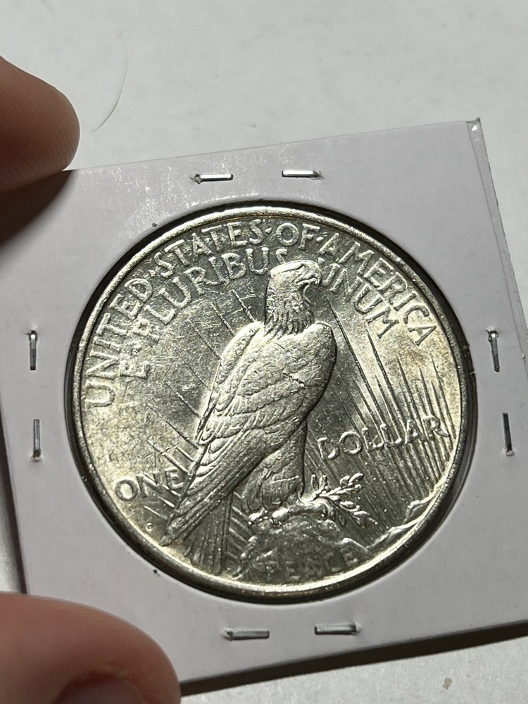 1927-D Peace Silver Dollar Nice UNC Better Date