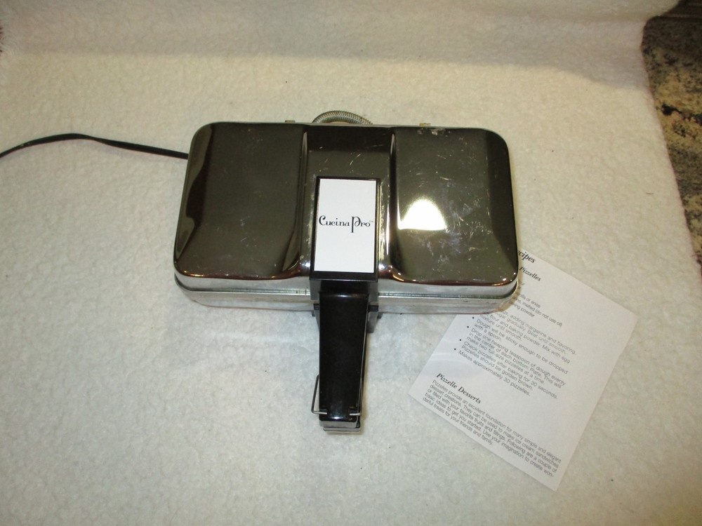 CucinaPro Pizzelle Baker, Waffle Iron Cookie Maker