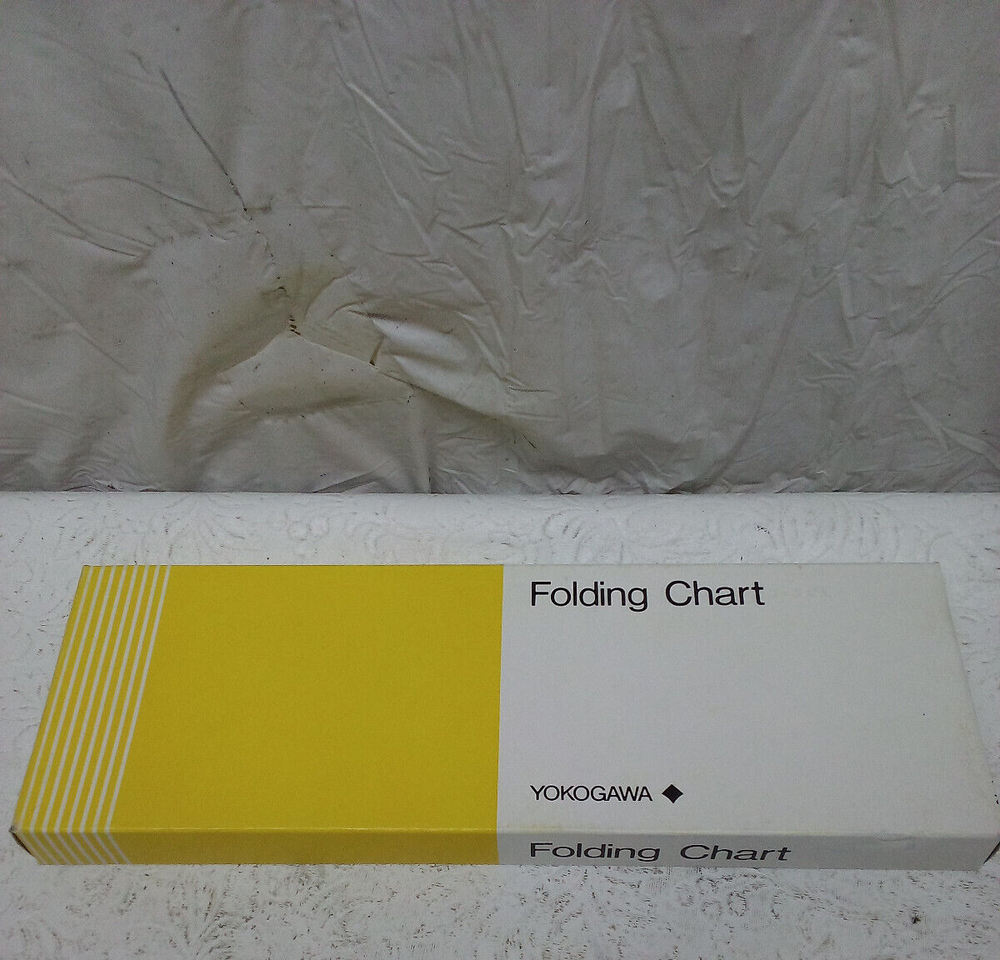 YOKOGAWA FOLDING CHART Model B9855AY - OPEN BOX