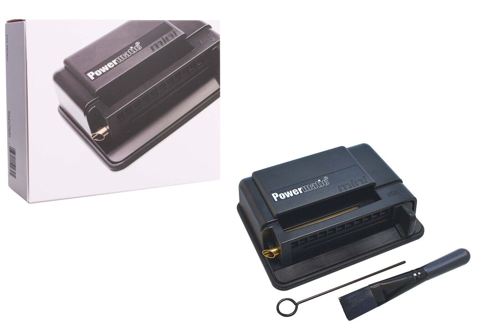 🔥🌱POWERMATIC® MINI MANUAL CIGARETTE INJECTOR KING & 100MM ROLLING MACHINE