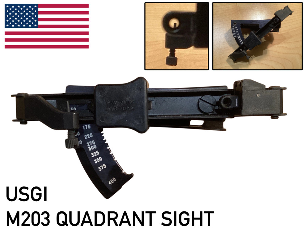 USGI SURPLUS QUADRANT SIGHT FOR M203 EXCELLENT CONDITION