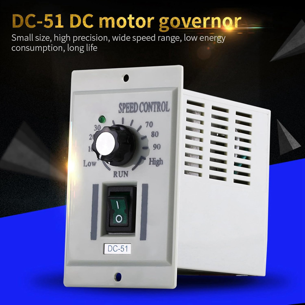 DC Motor Speed Controller AC 110V Input DC 24V-90V Output Motor Speed Controller