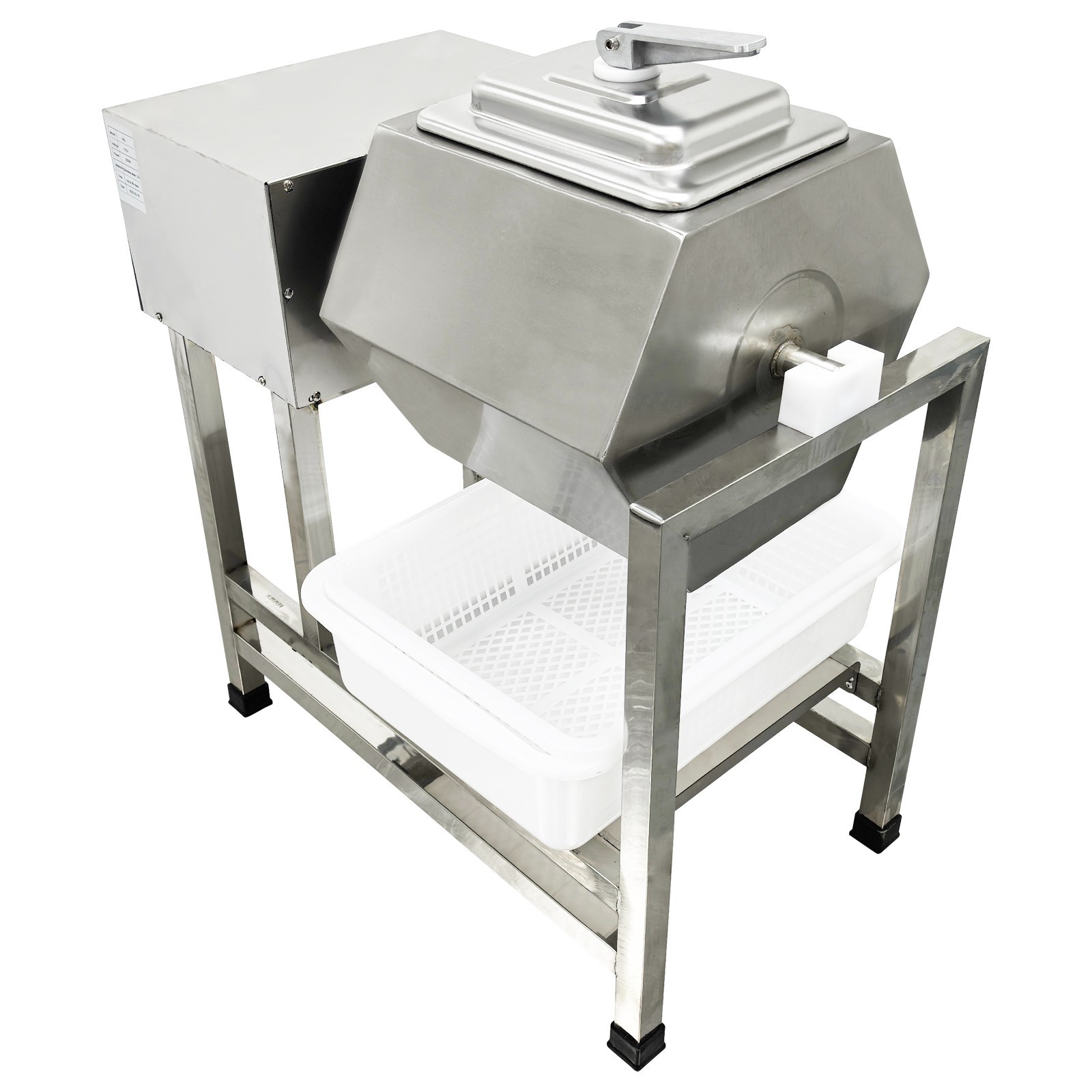 110V Fully Automatic Meat Tumbler Marinator Microcomputer Control Max 44 lbs