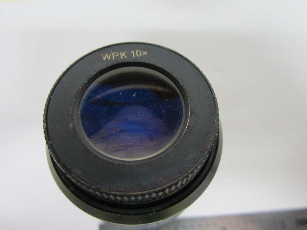 EYEPIECE ZEISS GERMANY AXIOVERT WPK 10X MICROSCOPE OPTICS BIN#H1-28