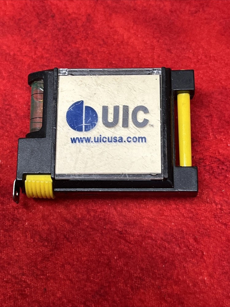 MULTI PURPOSE POCKET LEVEL & 6" MEASURING TAPE (ff1)