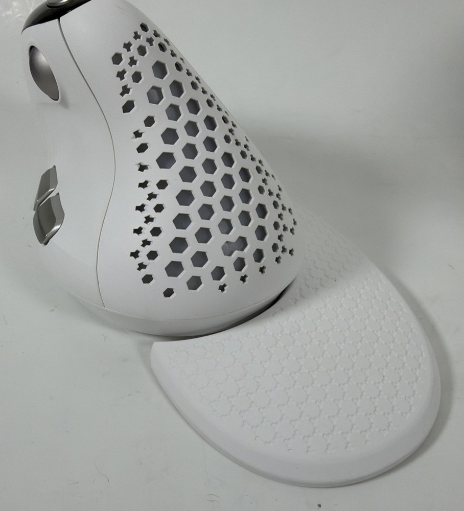 Delux BT & 2.4 Vertical Mouse - White - M618XSD - Open Box