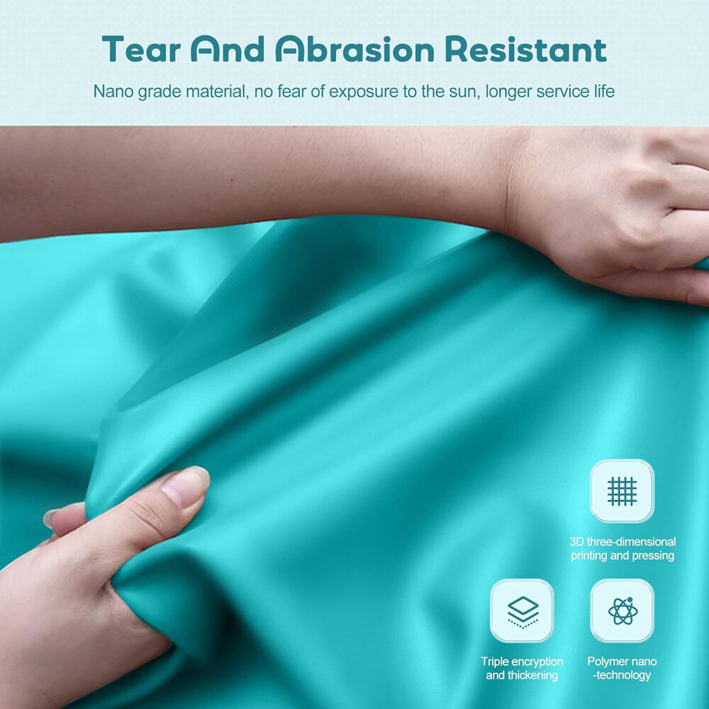 Family Inflatable Swimming Pool for Kids Adults Thickened Large 102" x 63" x 22"