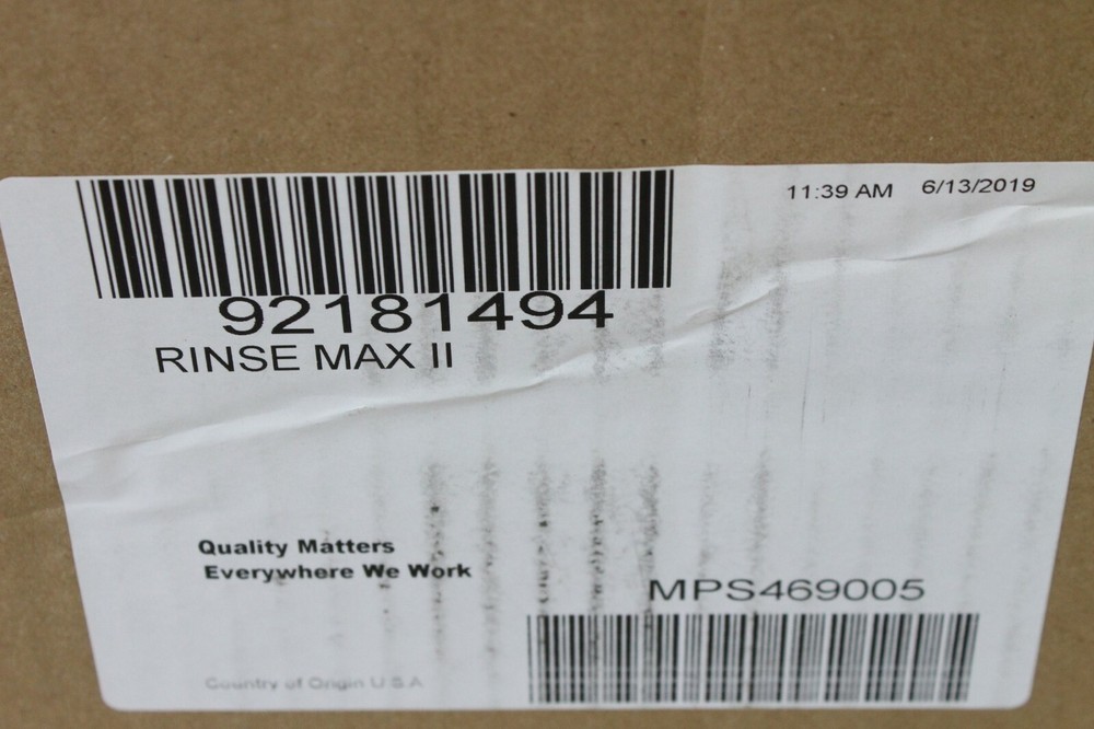 Ecolab 92181494 RINSE MAX II Vanguard Electronic Solid Rinse Additive Manager