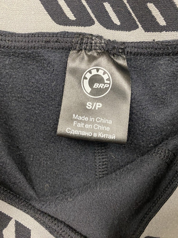 Ski-Doo Mens Black Thermal Base Layer Pants Size S