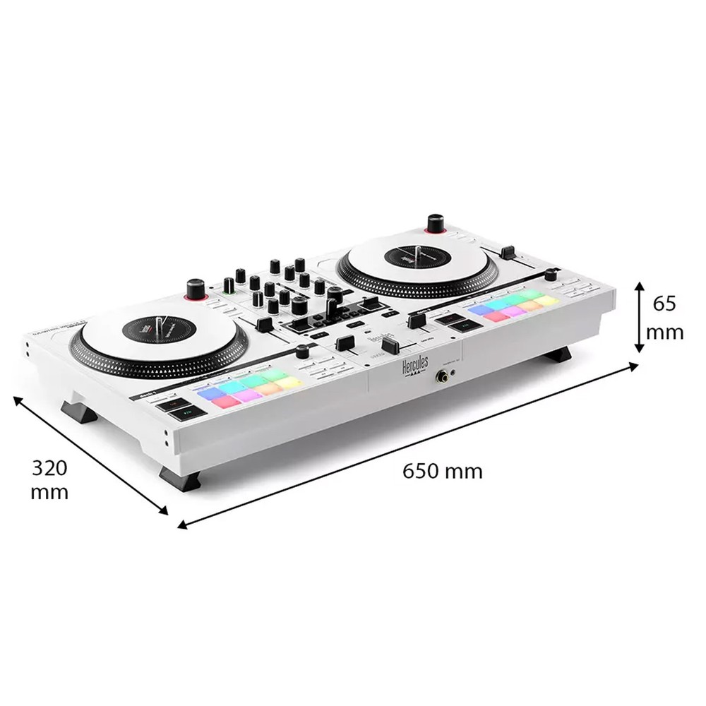 Hercules DJ Inpulse T7 DJ Controller White