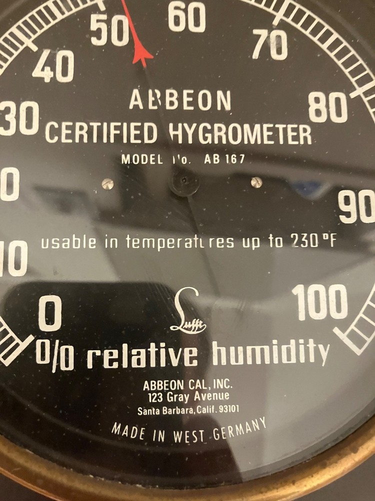 Vintage Antique ABBEON Certifield Hidrometer Model AB167