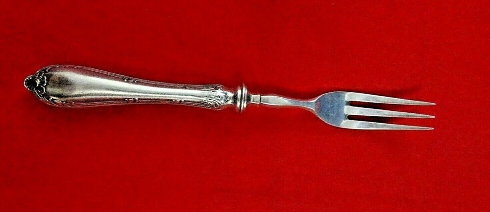 Russian 84 Silver 3-Tine Cheese Serving Fork (#4404)