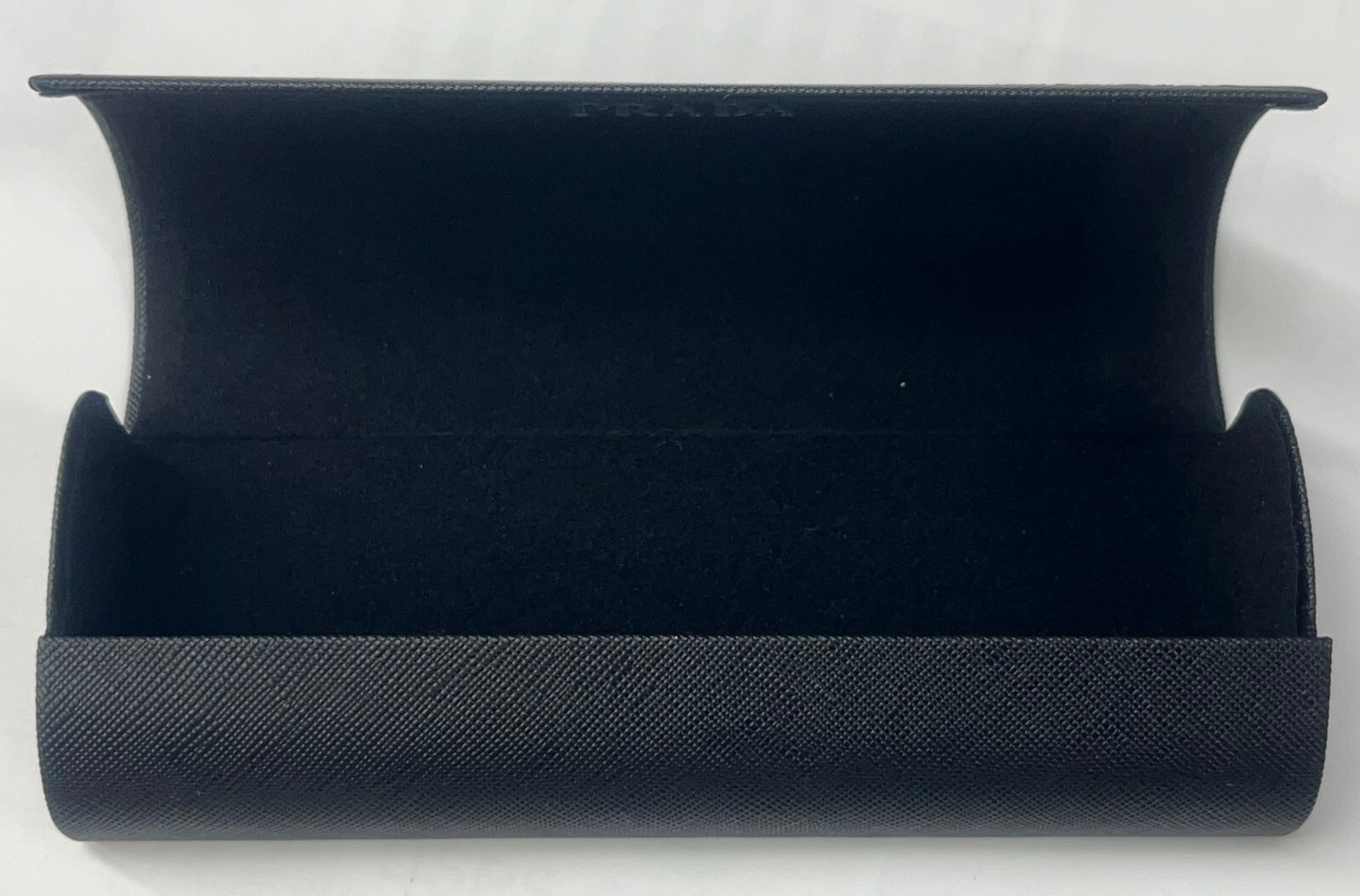 Prada Optical Case Eyeglass Black Hard Box Cloth Magnetic Original and Authentic
