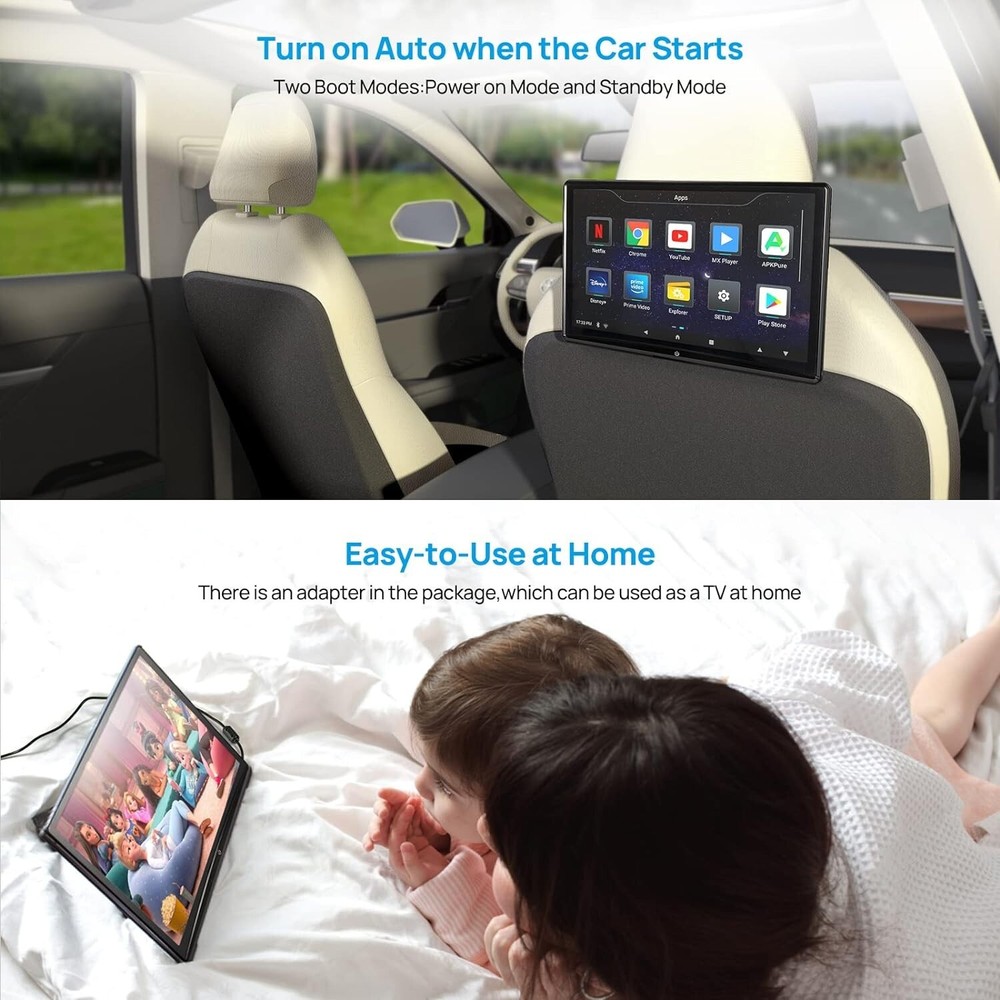 Automobile Business Android Rear-Seat Entertainment System
