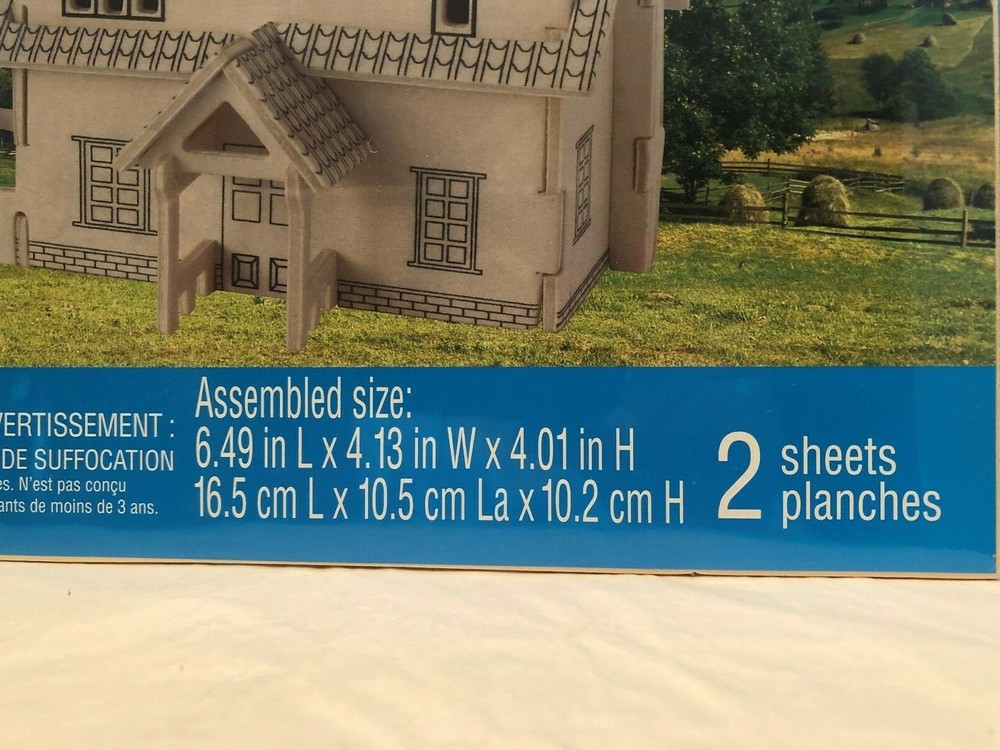 Creatology 3D Wooden Ranch House