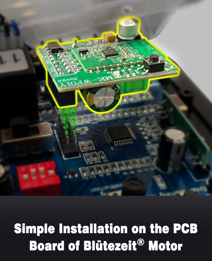 WiFi Module Wireless Smart Switch for Blütezeit Sliding Gate Opener App Control