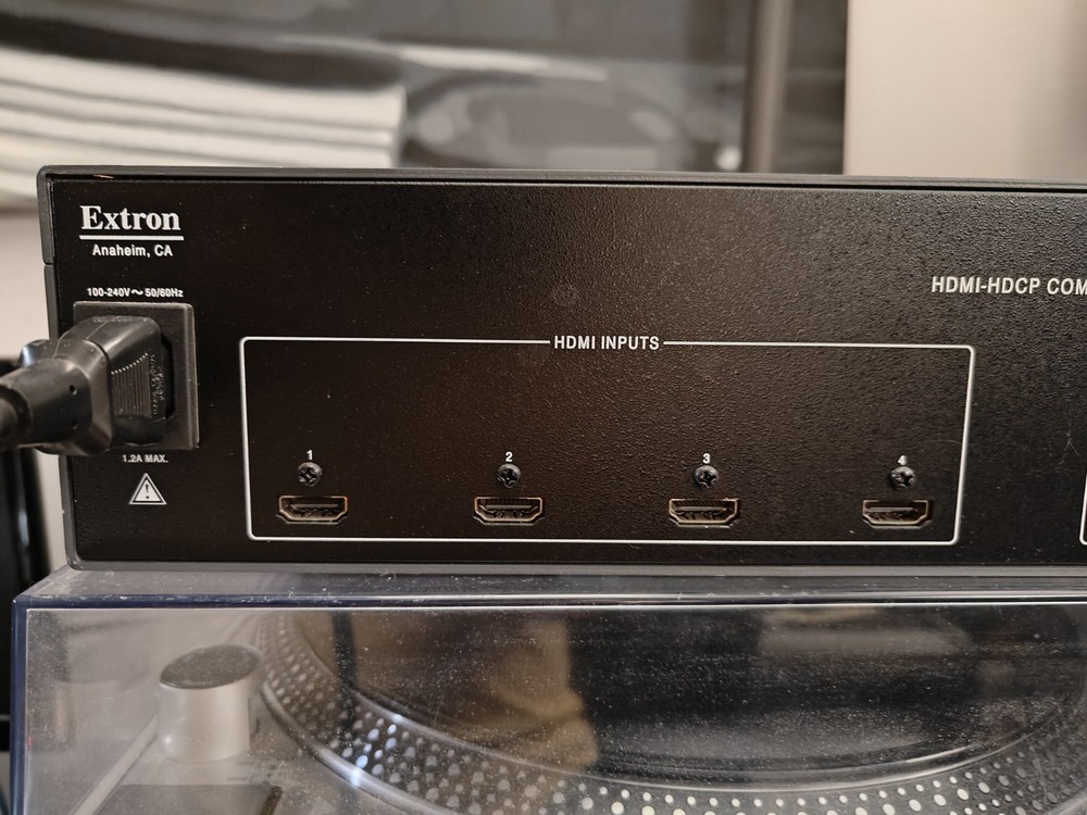 Extron DXP 44 HDMI Crosspoint / Matrix Router, Untested